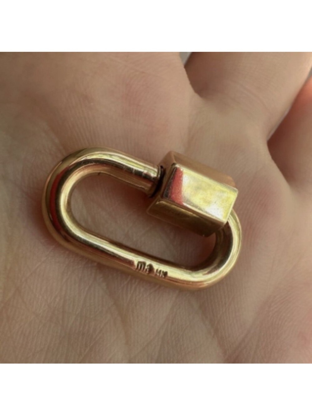 Marla Aaron medium chubby lock
